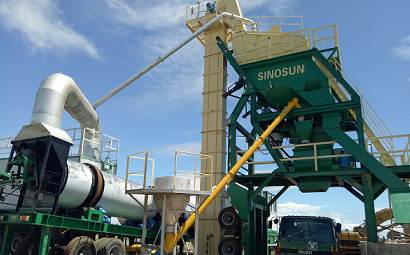 MAP1000 asphalt mixing plant can easily meet your growing demand